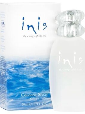 Inis 0013452300 Fresh Clean Ocean Scent in Unique Bottle - White/Blue